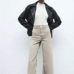 Zara khaki pants NWOT